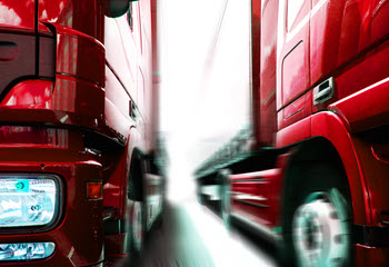 Red trucks 