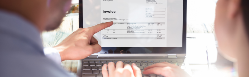 Clear invoice