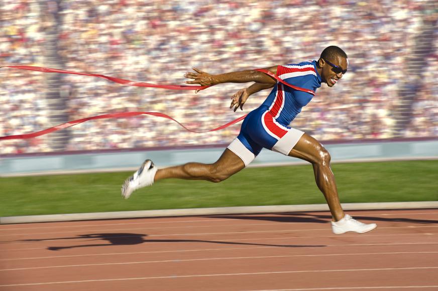 Runner Finish